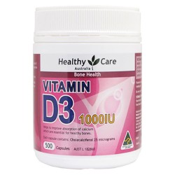 Vitamin D3 1000IU Limited Edition 500 viên, Úc