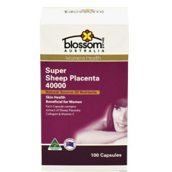 Viên Uống Nhau Thai Cừu Blossom Super Sheep Placenta 40000, 100 viên